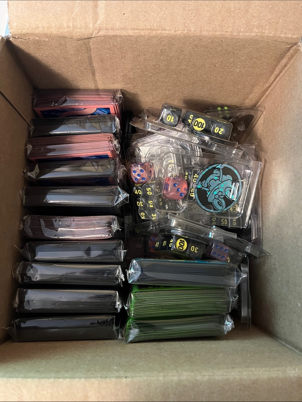 Pokemon TCG Card Game Accessory Pack- Card sleeves & dice set